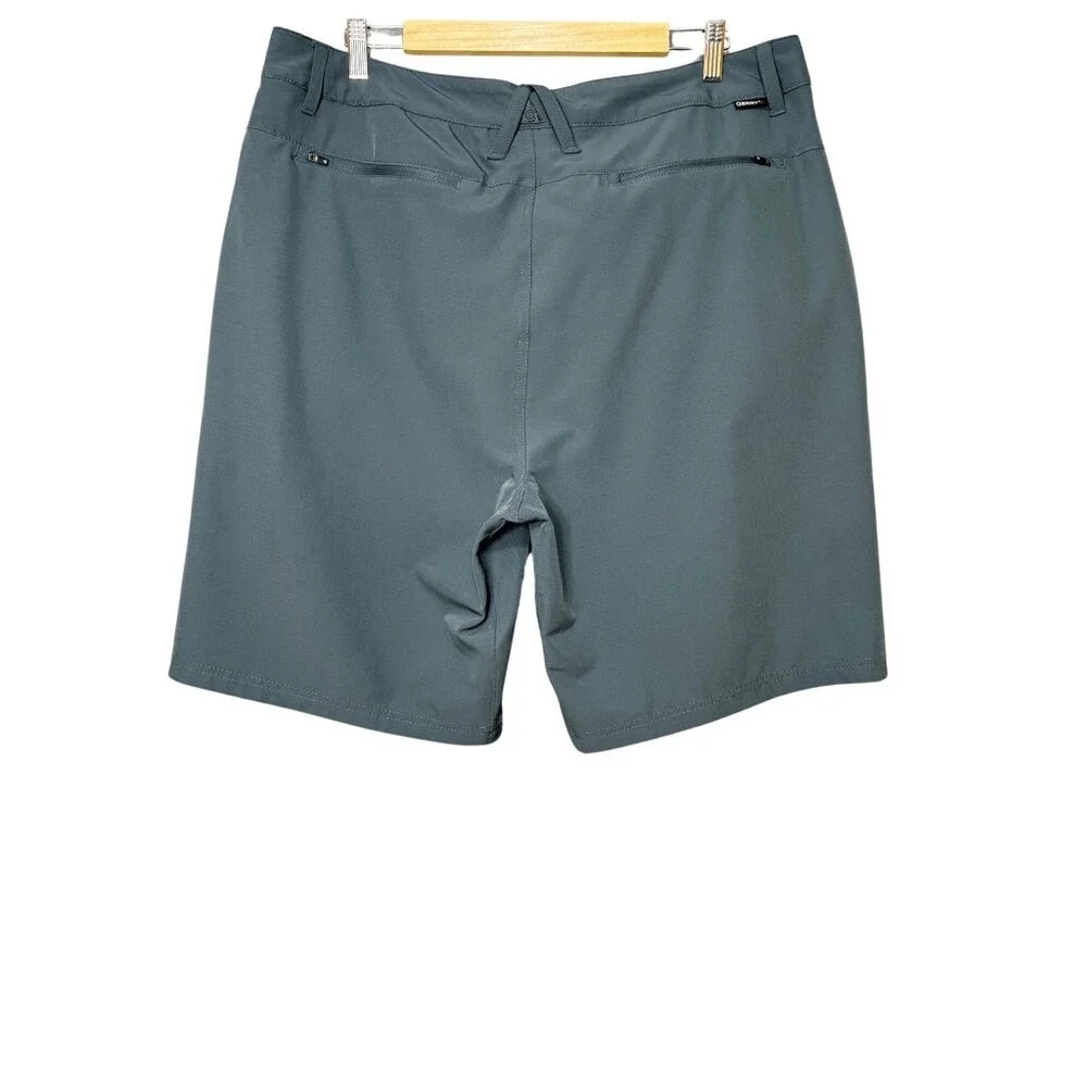 Gerry Mens Golf Hiking Performance Hybrid Shorts Size‎ 38 Green Stretch Beach